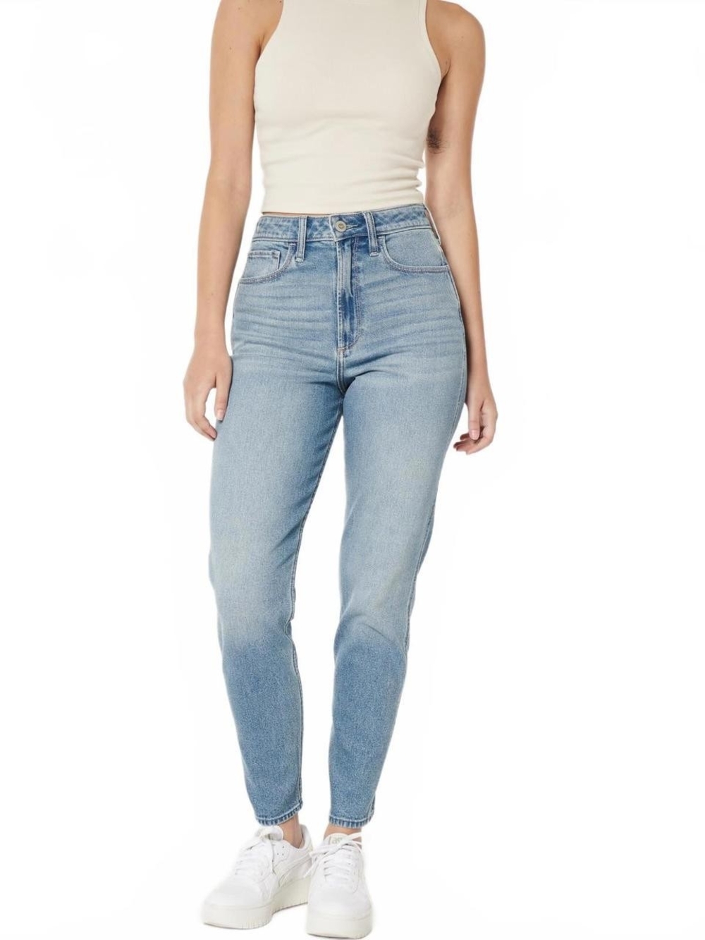 Hollister Curvy Ultra High Rise Mom Jeans